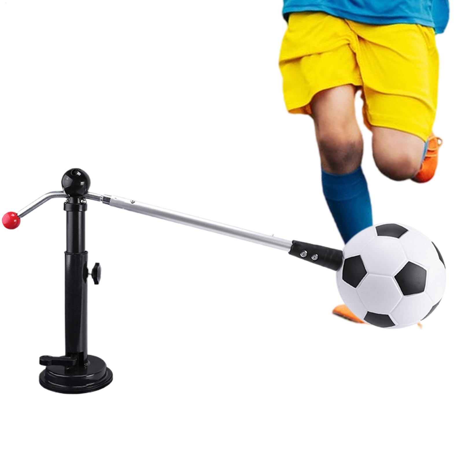 Sports Equipment Football - サッカーフットセンスキックトレーナー ボールコントロール向上 フットボールリバウンドトレーニング器具 フットボールトレーニング補助器具