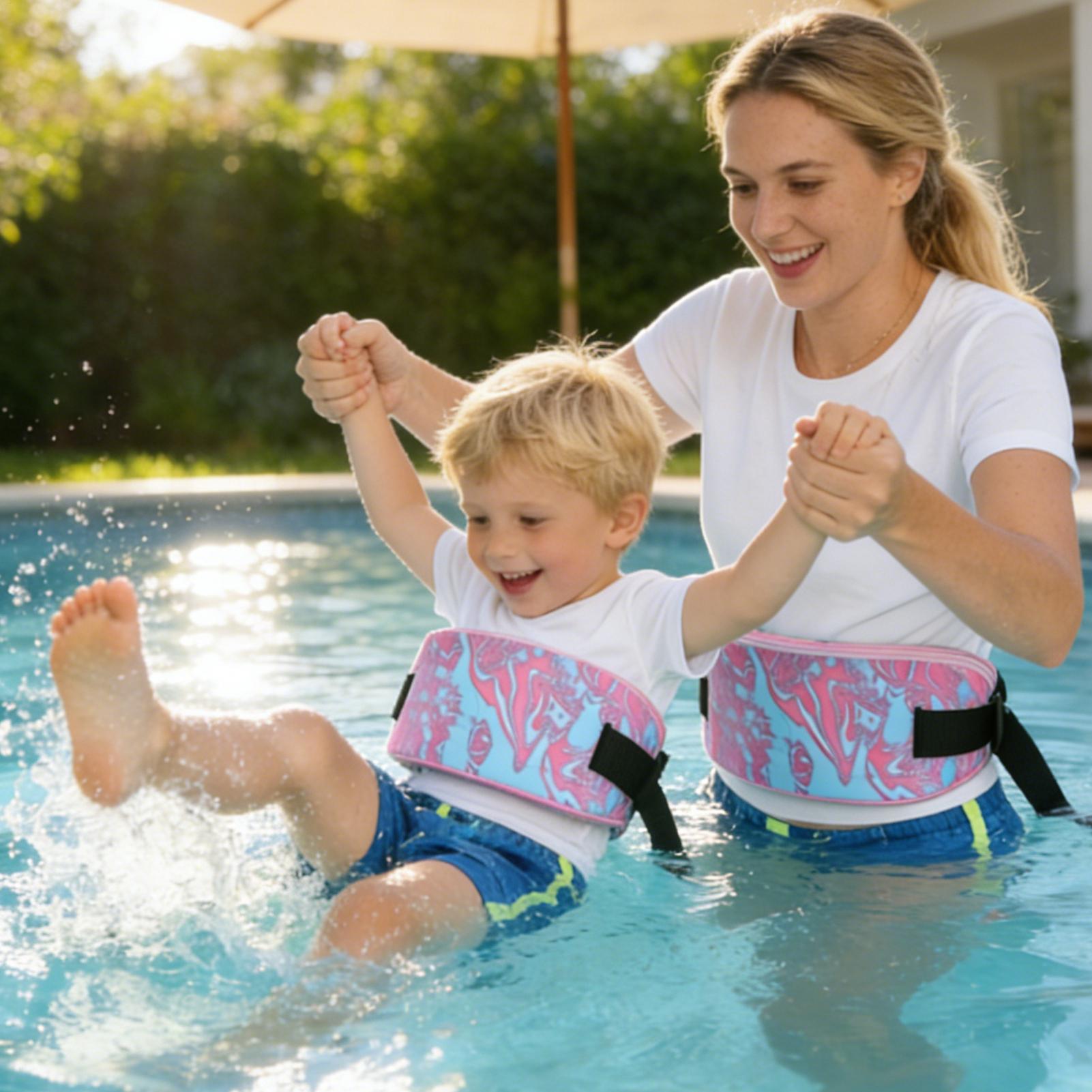 高密度EVA調節可能な水泳ベルトウエスト浮力トレーナーフロー - Sports Equipment For Kids のレビューと価格