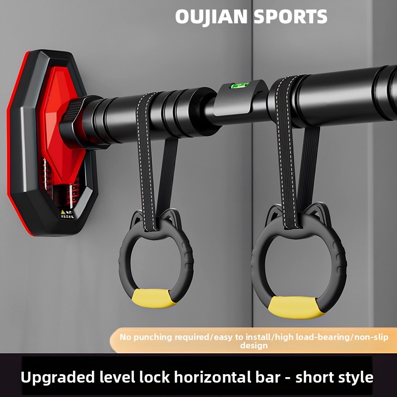 室内用ドア枠マウント式懸垂バー、穴あけ不要、吊り下げリング付 - Sports Equipment Wholesale のレビューと価格