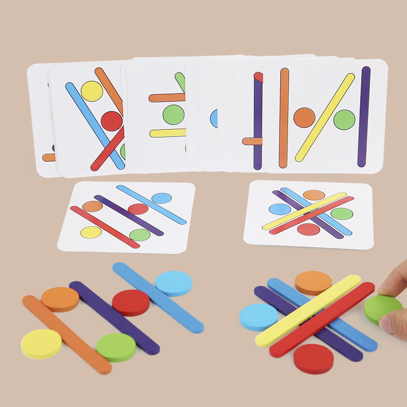 モンテッソーリ微細運動トレーニング木製DIY形状マッチングパ - Sports Equipment For Kindergarten のレビューと価格