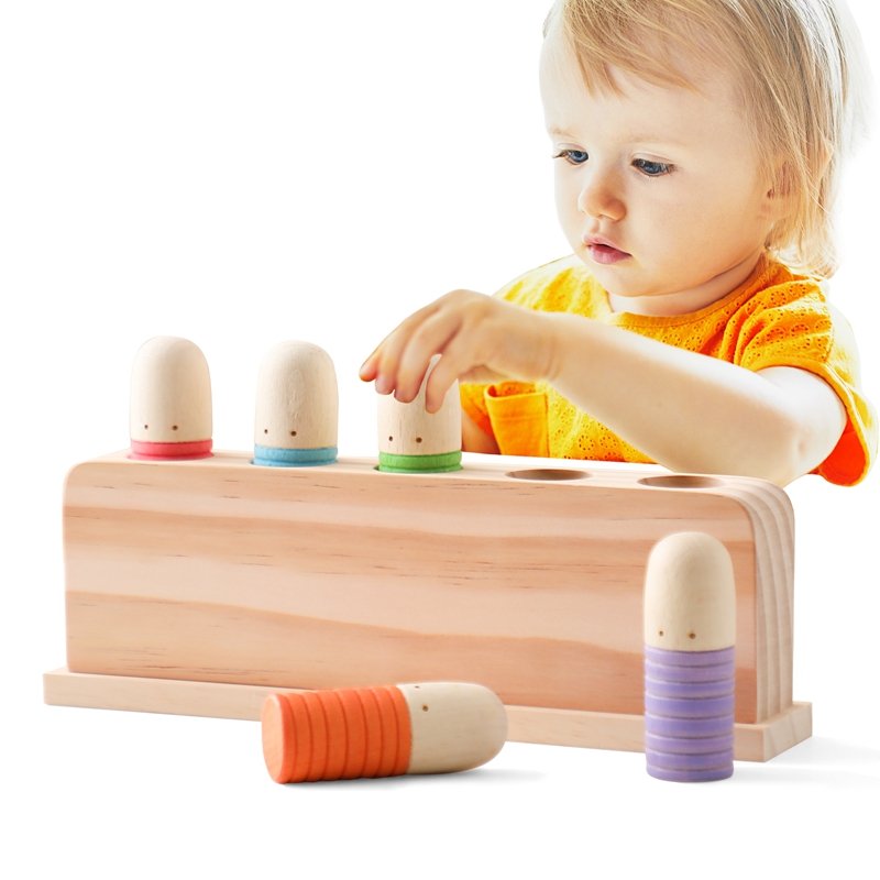 子供のための木製の顔の認識のおもちゃ,さまざまな色のトレーニ - Sports Equipment For Kindergarten のレビューと価格