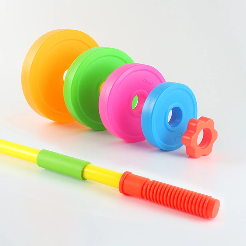 調節可能な子供用ダンベルバーベルセット屋内屋外フィットネス機 - Sports Equipment For Kids のレビューと価格